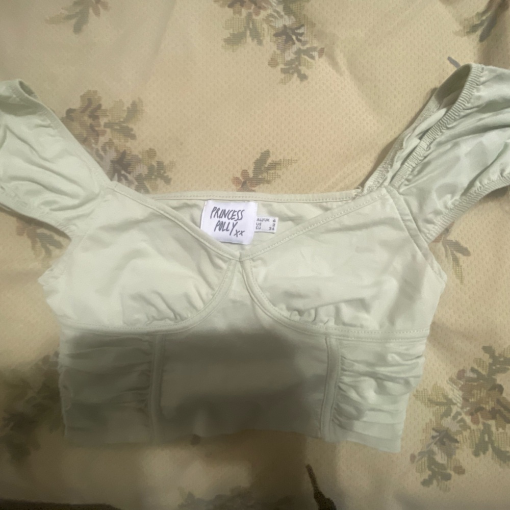 Princess Polly corset sage top